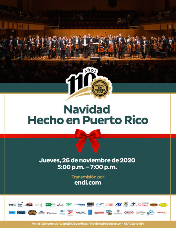 promoción concierto Hecho en Puerto Rico