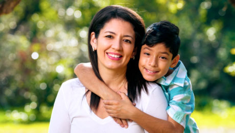 madre e hijo - hipotiroidismo