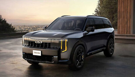 Kia Telluride 2027 side view