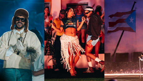 montaje fotos bad bunny cerramos en casa DeBÍ TiRAR MÁS FOToS WORLD TOUR