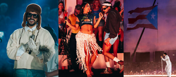 montaje fotos bad bunny cerramos en casa DeBÍ TiRAR MÁS FOToS WORLD TOUR
